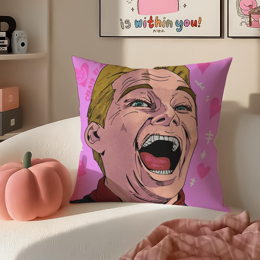 TV Show The BBoys Cushion Cover Pillowcase Short Plush Invisible zipper Room Sofa Cushion Cover