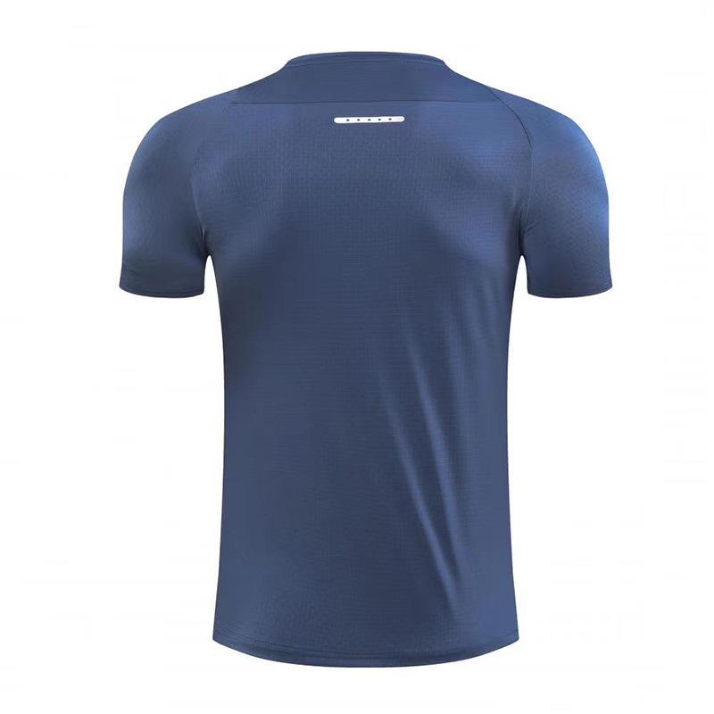 Men's Quick-Dry Round Neck Short-Sleeve Sports T-shirt - Running & Fitness Outdoor Casual Top
