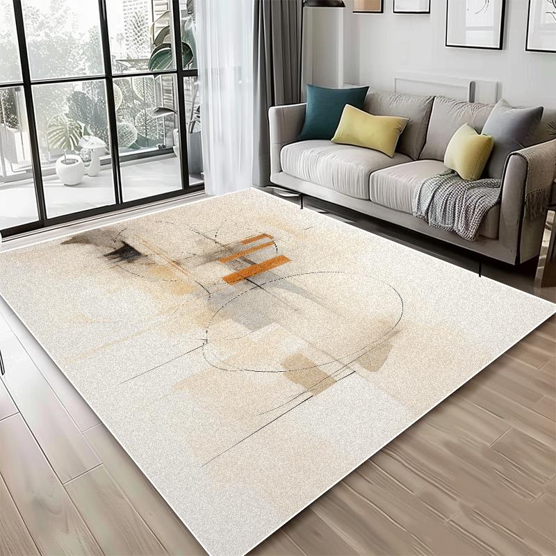 Modern Luxury Geometric Carpet Living Room Abstract Bedroom Decoration Sofa Non-slip Rug Office Balcony Coffee Tables Floor Mat