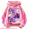 Children's Fall Fantasy Hoodie for Girls Boys Cute Princess Style Pullover Sweatshirt Trendy Korean Style Daily Casual Wear