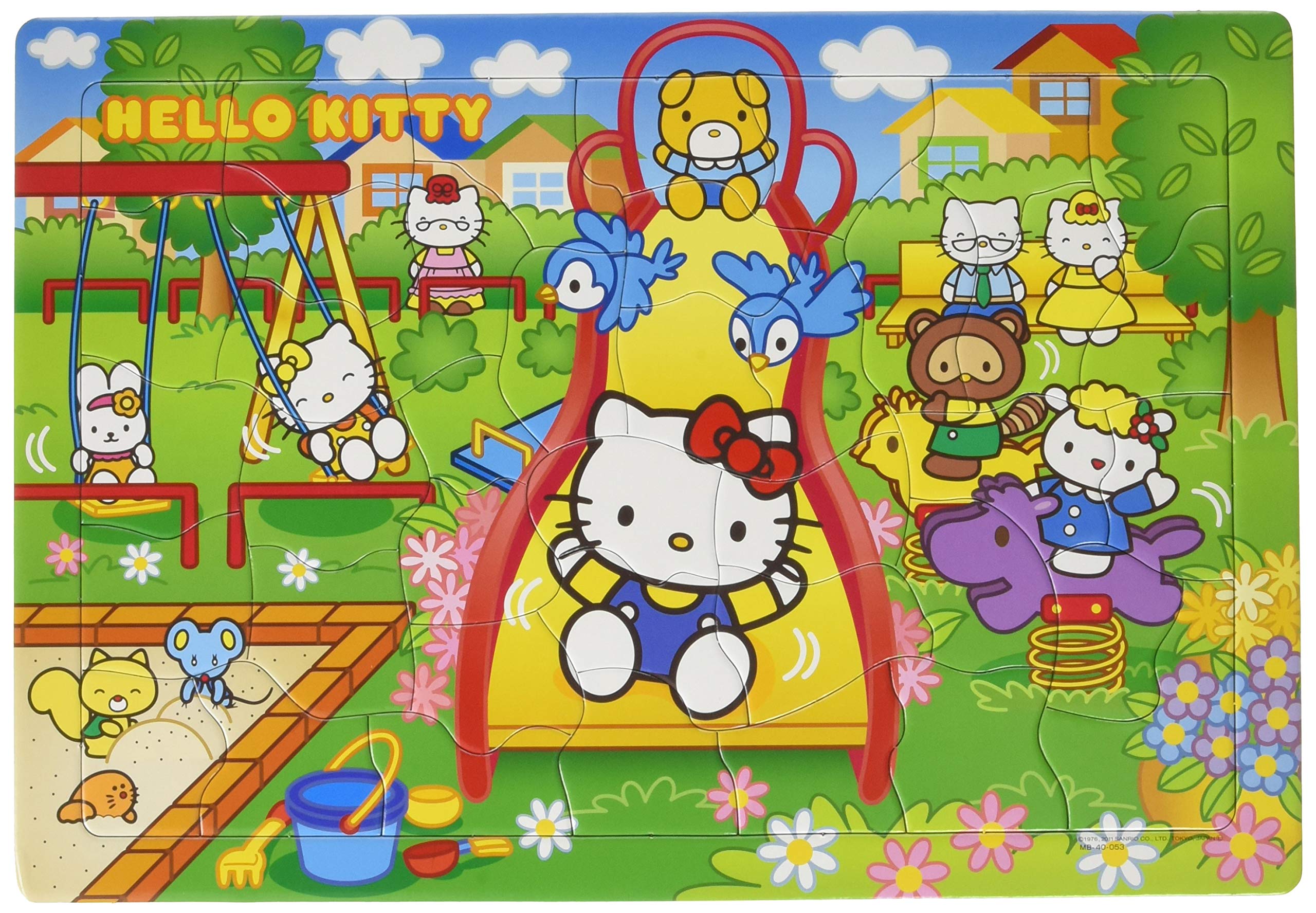 

40-Piece Kids Puzzle: Hello Kitty s I Love the Park [Children s Puzzle]