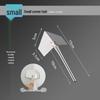 Right Angle Plastic Beader and Scraper Tool for Plastering and Tiling