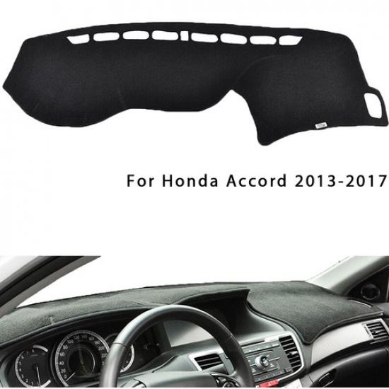 DashMat Dashboard Cover Protector Mat Fit For Honda Accord 2013-2017 Non-slip
