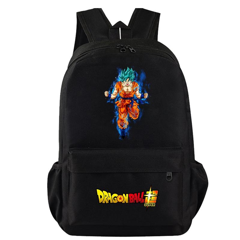 Anime Dragon Ball Printed Boy Girl Schoolbag Student Boy Girl Schoolbag Document Bag Children Teenager Breathable Bagpack Waterproof School Bag