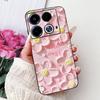 For Cover Infinix Note 40 40x 40Pro Plus Note40 Pro+ Phone Case Colorful Flower Butterfly Lxuru Women Fashion Soft Siliocne Etui