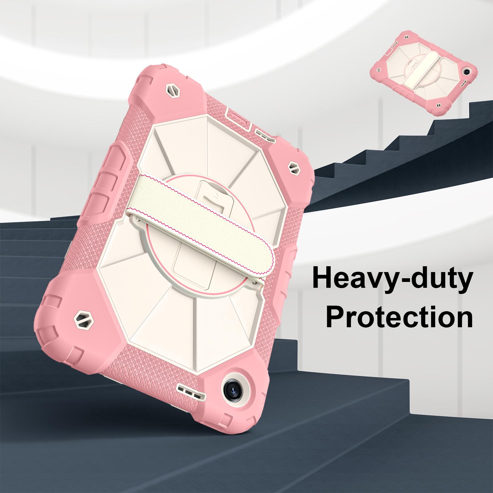 Voor Poco Pad C1 Redmi Pad 2 9.7  Hoes 360 Rotatie Handvat Handring Standaard Tablet Beschermhoes Schouderriem With shoulder Strap