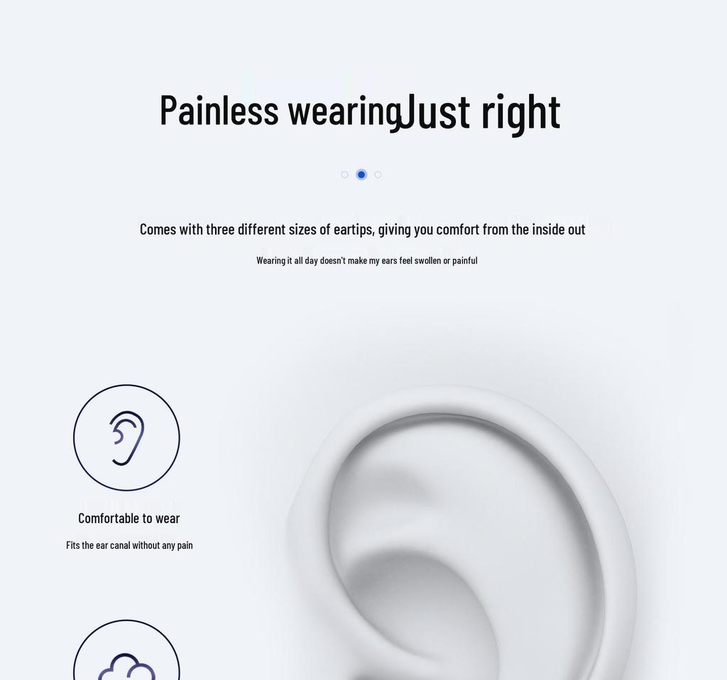 Over-Ear Bluetooth Hearing Amplifier with Smart Noise Reduction