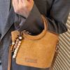 Autumn new fashion simple personalized handbag fashionable casual messenger bag bag shoulder bucket bag