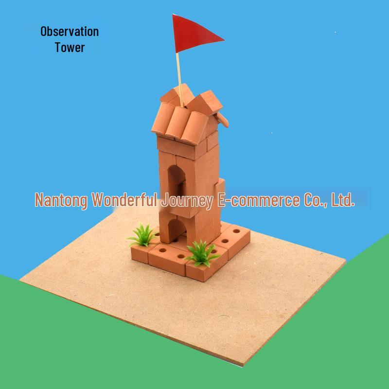 Little Bricklayer DIY Cement House Building Blocks - Educational Toy for Children