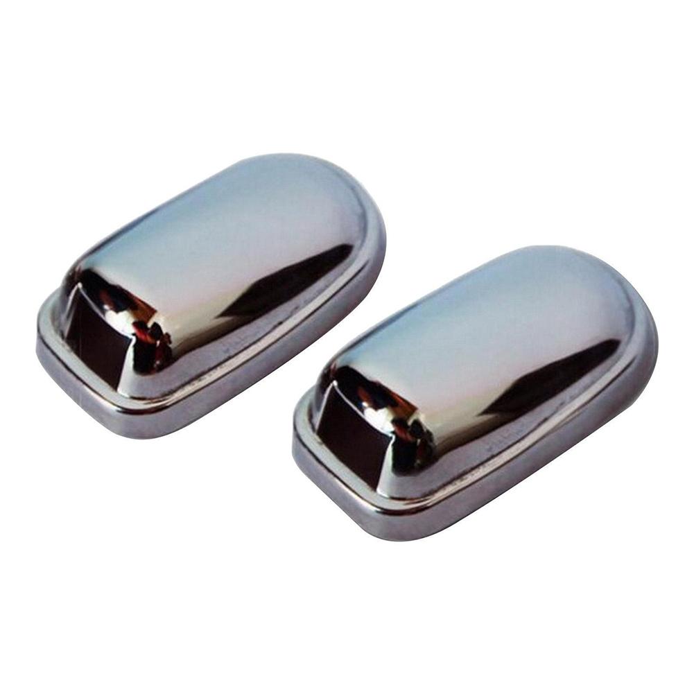 ABS Plastic Water Jet Cover Car Chrome Windshield Washer Cap