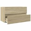 Washbasin Cabinet in Sonoma Oak 80 x 38.5 x 45 cm Particleboard