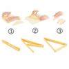 1pc Croissant Mold Bread Cutter Molds Sheep Horn Making Tool Roll Croissant Maker Baking Pastry Tool Kitchen Gadget Baking Tools