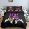 Gaming Console Down Comforter Set Bedding Set 3-piece Duvet Cover Set