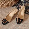 2025 New Women's High Heel Mary Jane Shoes Summer Women gladiator sandals Pumps Female Fashion Footwear sandalias de mujer