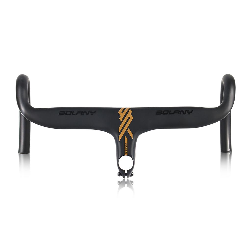 Road Bike Handlebars Aerodynamic Aluminum Integrated Handlebar Bracket Bicycle Accessory for