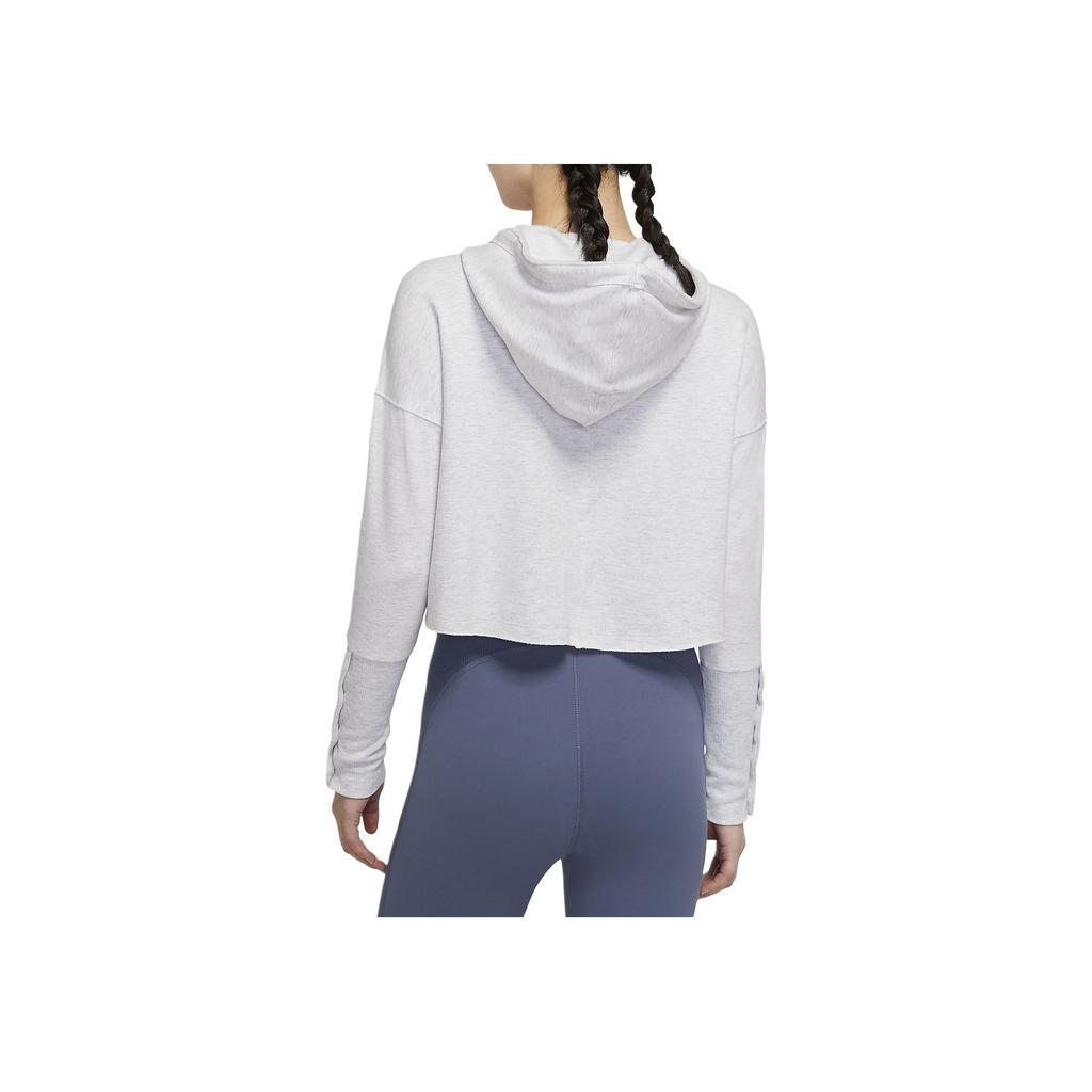 Nike Solid Color Comfortable Casual Hoodie Women hoodies White CJ3815-051