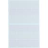 Uniname Laundry Tag Stickers Stripe P 24 Pieces 1 Sheet Labeling Supplies