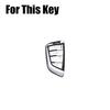 Aluminum Alloy Leather Car Key Case Cover For BMW 6 7 F15 X2 X3 X4 X5 X5M X6 X7