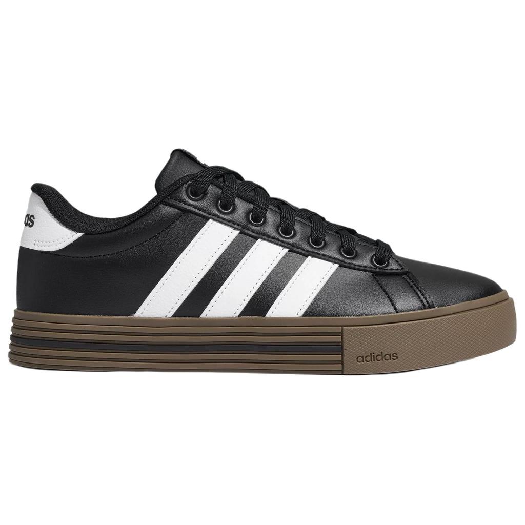 Adidas Daily 4.0 Slip Resistant Abrasion Resistant Low top Skateboard Shoes Unisex Black KH8001