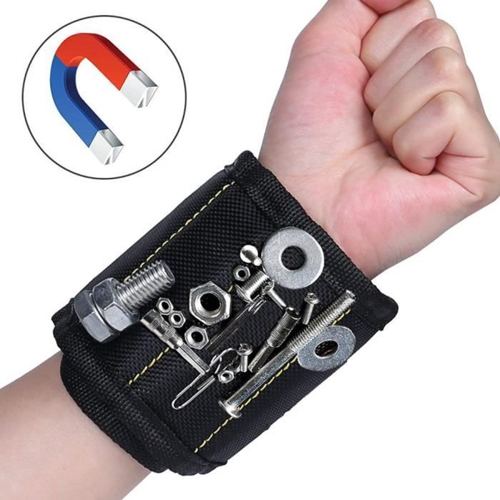 

Браслет Magnétique pour Bricoleur / Brassard outils faciliter les travaux pour les vis de maintien des clous ou vis respirantes