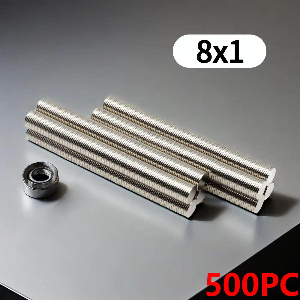 8X1MM imans Round Refrigerator magnets for Office Whiteboard Suitable Tools Home Workplace, Etc 8*1