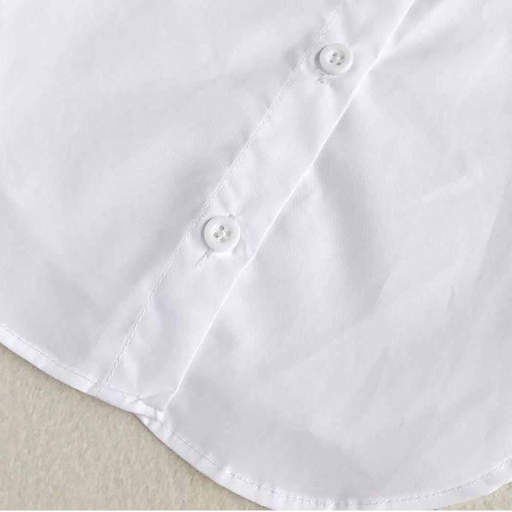 JK Uniform Accessories Fake Collar Blouse Shirt False Tie Lapel False Blouse Top Detachable Collar