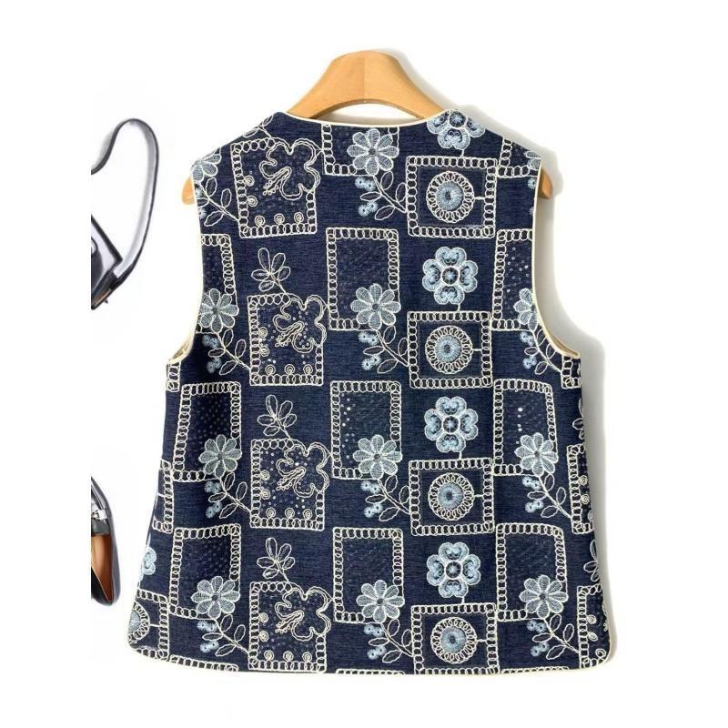 Spring 2025 outerwear denim vest vest vest vest