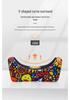 Children's Cartoon Memory Foam Car Neck and Lumbar Pillow Set for Headrest and Rear Seat