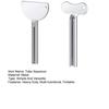 2Pcs Stainless Steel Toothpaste Squeezer Metal Paint Cream Cosmetic Tube Squeezer Key Roller