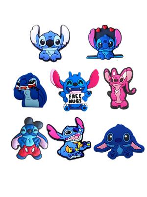 Jibbitz Stitch 3D Lilo and Stitch Lilo & Stitch 8 Pcs Shoe Accessories Crocs Decoration