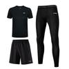 Skin-Friendly Comfortable Breathable Casual Sports Suit 3-Piece Set Men Suits MBZH155-1+MBZH023-1