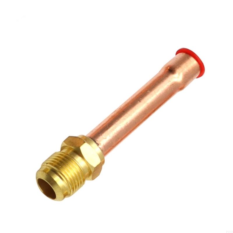Pipe for Air Conditioner, 4pcs Flare Connector, Male Thread Adapter