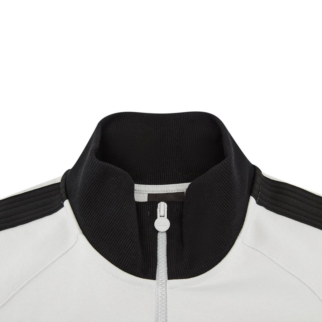 Li-Ning Sports Lifestyle Series Stand Collar Logo Color Block Jacket Men Jackets AFDW851-1