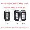 Car Remote Key Case Cover for Hyundai Genesis Coupe Sonata Ix35 for KIA Forte Sportage K2 K5 New Alloy Leather Auto Accessories