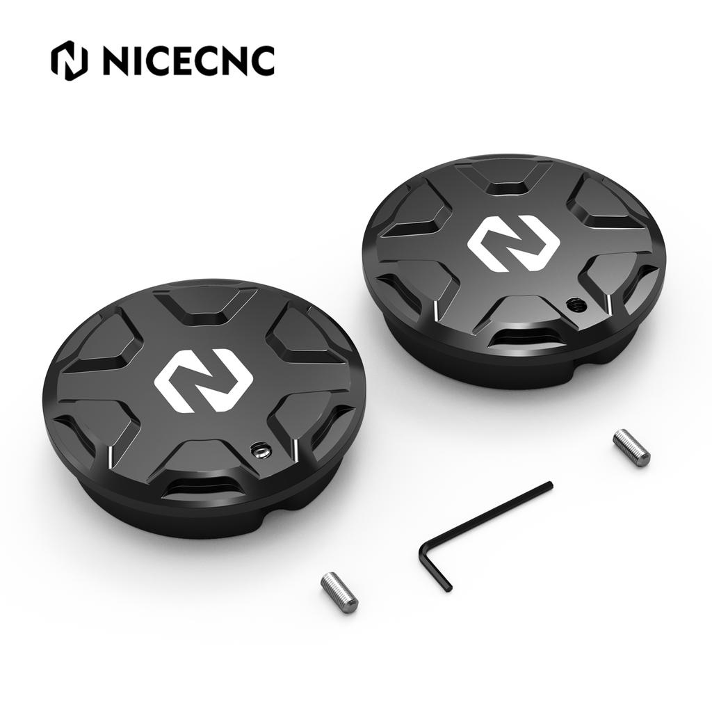 NICECNC Motorcycle Pivot Hole Cap Covers for KTM SMCR 690 SMC R 690 Enduro R 2008-2025 Husqvarna 701 Supermoto 701 Enduro 16-25