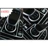 Bivfzz1 2025 W124 W210 HOT 1 Pcs Car Multimedia Buttons Cover Car Badge Emblem Interior Sticker For Mercedes Benz AMG GLC GLE E CLA GLA