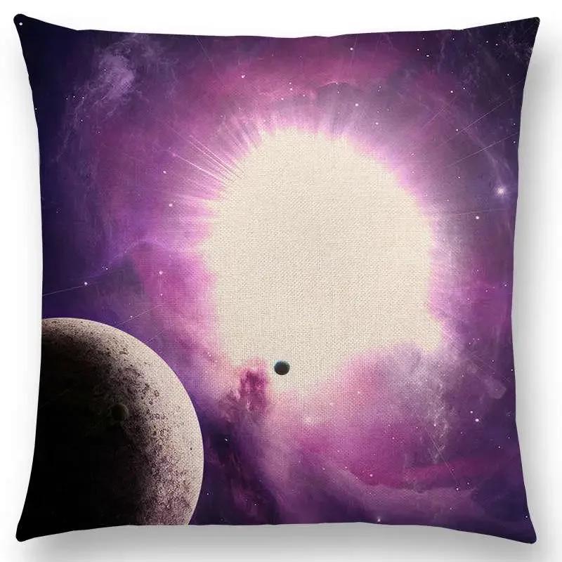 Beautiful Planets  Cushion Cover  Space Home Decor Sofa Throw Pillow Case Aesthetic Pillow Cover Housse De Coussin