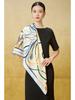 Women's 100% Mulberry Silk Scarf, 90cm Square, 14 Momme Shawl - Perfect Gift for Mother, Girlfriend, Birthday or Festival