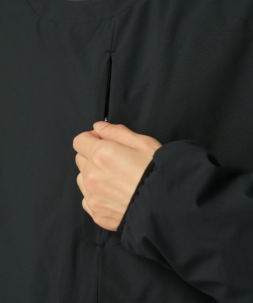 Snow Peak Octa Nomad Pullover Size XL JK-25AU019, Men's/Women's, Black,