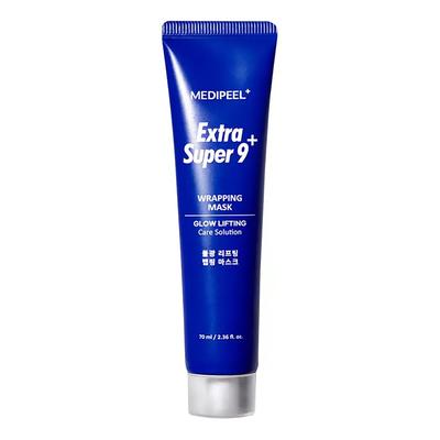 Moisturizing Face Mask-film Extra Super 9 Plus Glow Lifting Wrapping Mask 70 Ml