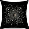 Tarot Printed Line Pillow Cover Moon Star Home Bedroom Sofa Pillow Cushion Cover
