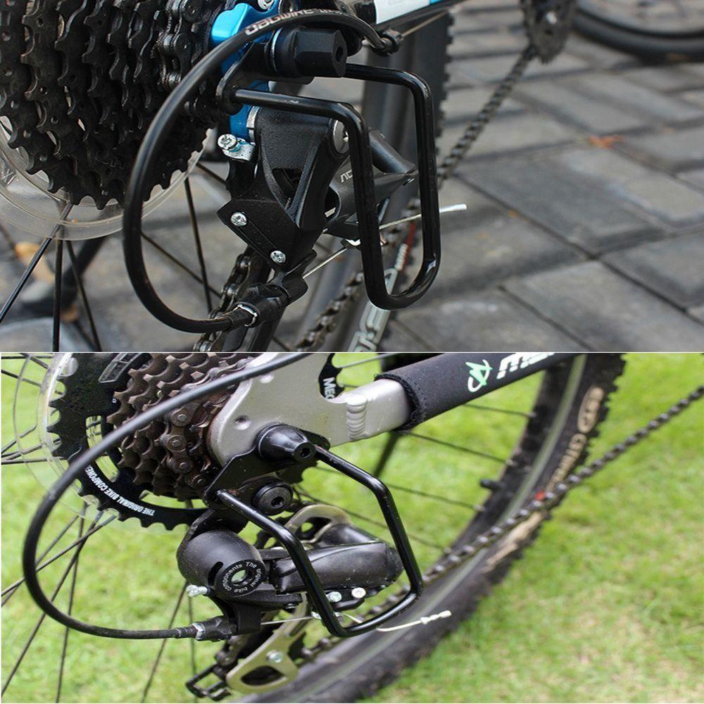 Universal Bike Rear Derailleur Cover Metal Bicycle Accessories Road Bicycle Accessories  MTB