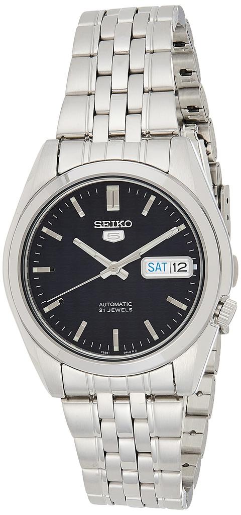 Seiko-Uhr, SEIKO 5, Automatik, Overseas, Modell SNK357K1, Herren [Reimportiert]