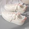 Ladies thick soled white Shoes Summer new fashion Sneakers Trendy lace up casual shoes Comfort breathable women's board shoe
