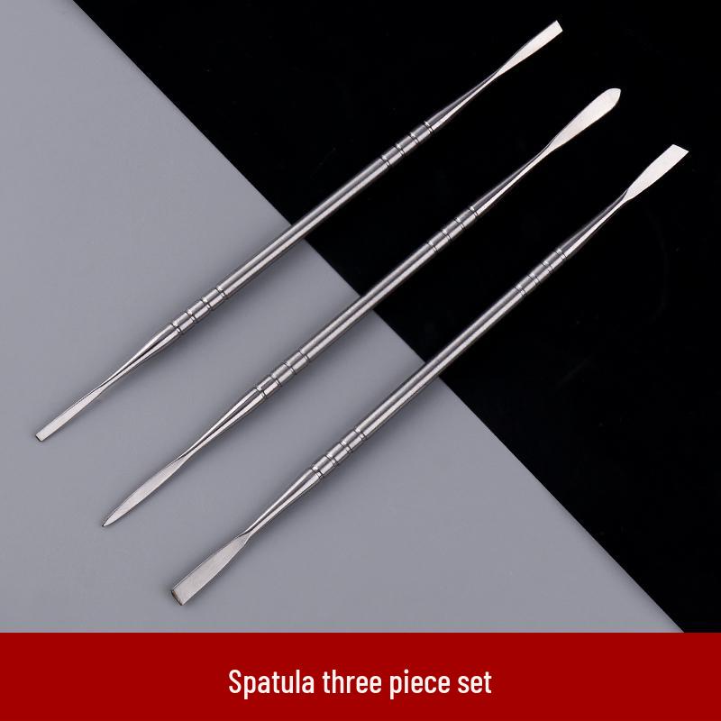 Stainless Steel Clay Sculpture Tool Set: Spatula & Eye Knife
