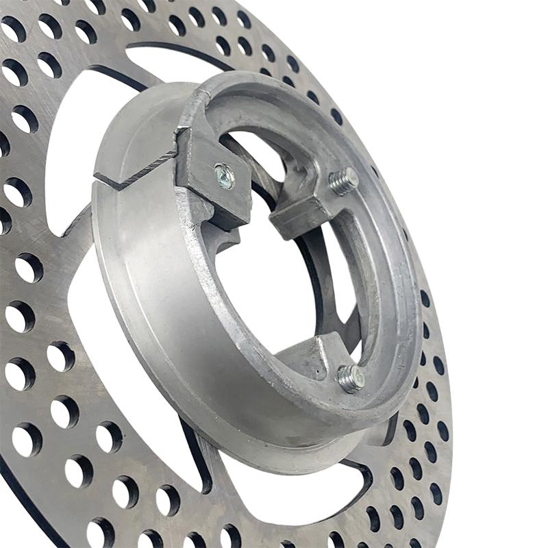 110 mm Hamulec Bębnowy Tylny Hamulec Tarczowy Motocykla Pierścień Napinający do Konwersji Otworu 70 mm dla Tarczy 220 mm Skuter Elektryczny E-Bike Moped