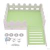 1 Pc Small Pet Hamster Hedgehog Parrot Wooden Ladder Platform Fence