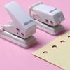 1 Hole Cute Hole Puncher Paper Cut Paper Single Hole Punch Cute DIY Mini Paper School Supplies Binding A4 Paper Card Notebook