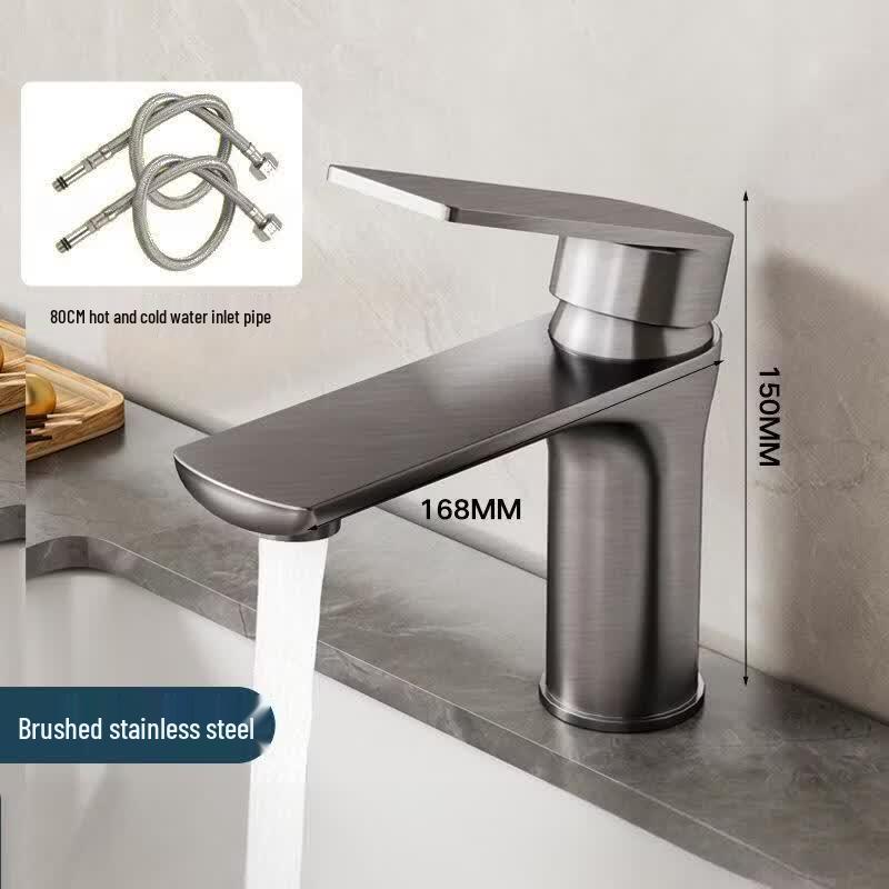 Baimengyang Stainless Steel Hot and Cold Basin Faucet