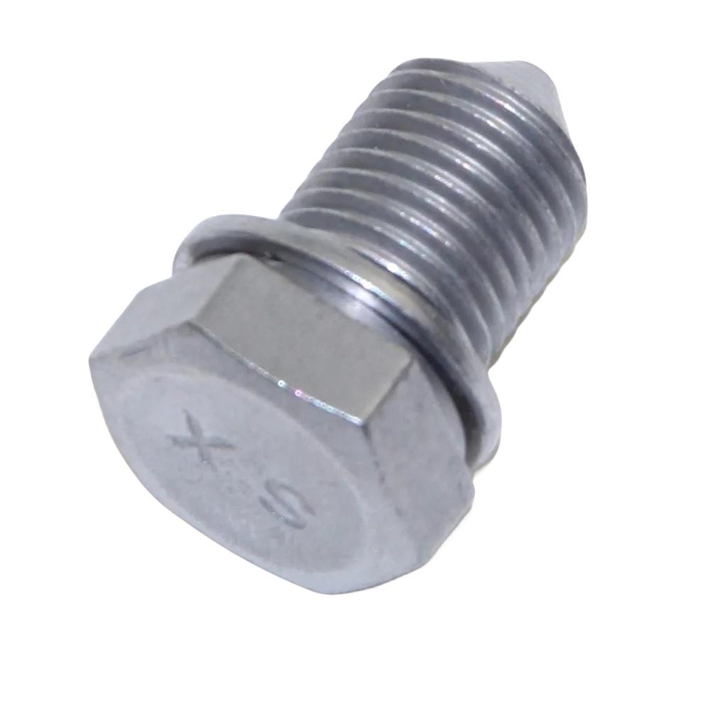 1Pcs OEM For A3 A4 A6 TT VW Beetle Golf Eos Oil Drain Plug Bolt with Gasket N90813202 N91101401 N-908-132-02